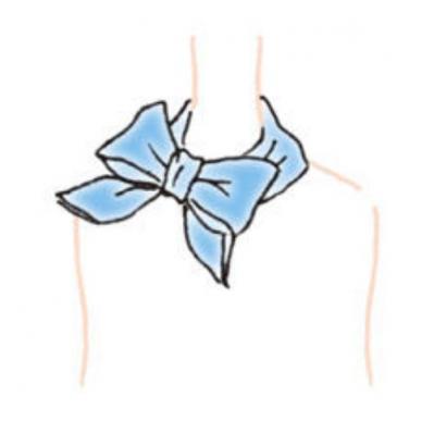 小さめスカーフで【冷房対策】「おしゃれだね」と言われる簡単な結び方2選（サムネイル画像9）