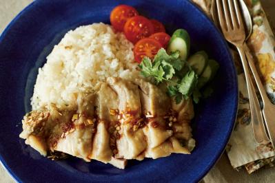 簡単おいしい！【ポリ袋でレンチン蒸し鶏】のアレンジレシピ2選。「棒棒鶏」「カオマンガイ」（サムネイル画像5）