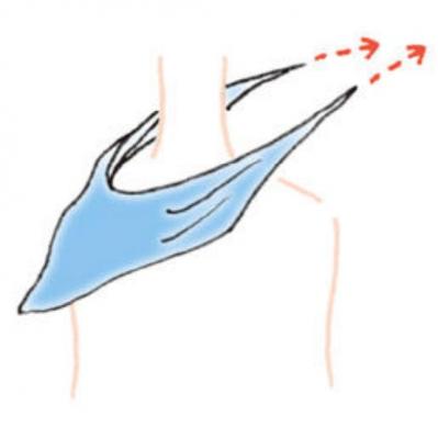 【小さめスカーフ】おしゃれに冷房対策！大人っぽい「カウボーイ」と「ツイスト結び」を解説（サムネイル画像3）