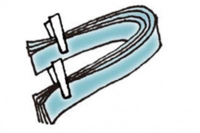 紫外線からも冷房の風からも首をガード【小さめスカーフ】1枚あればできる「ループリボン」と「ピエロ」（サムネイル画像13）