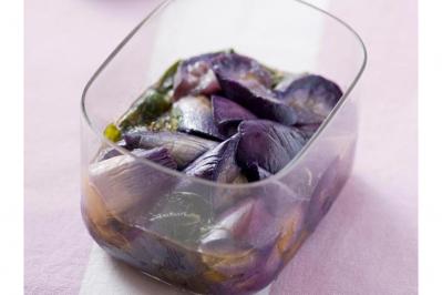 ジューシーでやみつきに！【なす】のイタリア風の漬け物が絶品