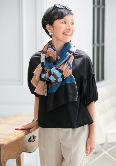 気温差対策に夏も秋も大活躍の【50代以上おすすめストール】はコレ！（サムネイル画像9）