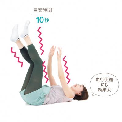 足腰の不調をやわらげる「たった10秒のストレッチ」大人気・中村格子さんの【ぶらぶら体操】（サムネイル画像4）