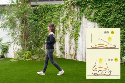 手持ちシューズに足すだけ。歩くのが楽しくなる！【現役フィギュアスケーターが開発したインソール】（サムネイル画像2）