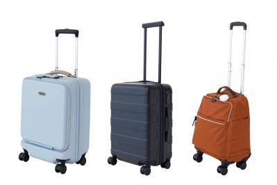 大人の小旅行にちょうどいい【キャリーバッグ】3選。コンパクトで取り回しのよさ◎