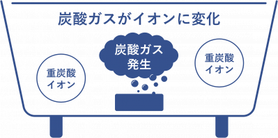 2.キメ細かい重炭酸（※注4）を豊富に含んだお湯が、疲れた体を芯まであたためる（※注5）（サムネイル画像）