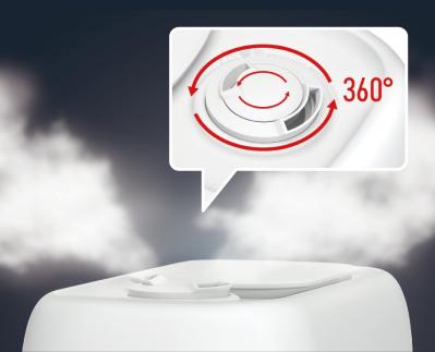 360°好みに合わせて方向を設定できる吹き出し口を新たに搭載（サムネイル画像）