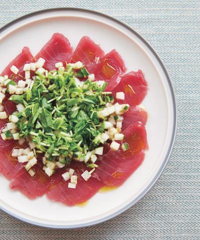 【まぐろ、かじきの簡単レシピ】おうちで気軽に楽しめるイタリアン2選「ゆずこしょう風味のカルパッチョ」「かじきのボロネーゼ風」（サムネイル画像4）