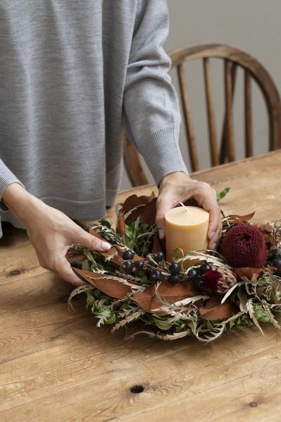 人気ドライフラワー専門店が作った特別なリースがお目見え！自宅が一気に洒落る【リース2種】（サムネイル画像6）