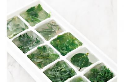 知ってる？【ハーブ氷】の作り方。おもてなしにもぴったり！