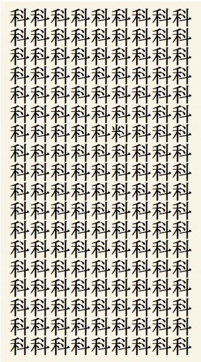 クイズ【1文字間違い】見つけられる？「科」の中にまぎれこんだもの（サムネイル画像2）