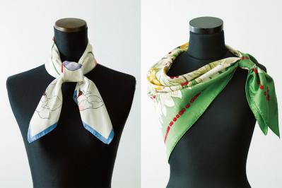 ガラリと雰囲気が変わる！【定番スカーフの巻き方2選】「2重ループノット」と「トライアングル」