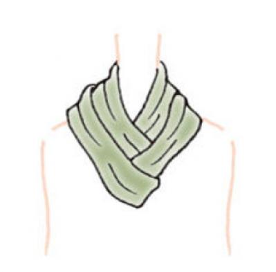 【スカーフの巻き方2選】ジャケットに合う！「チェーン チョーカー」と「ローズ結び」（サムネイル画像11）