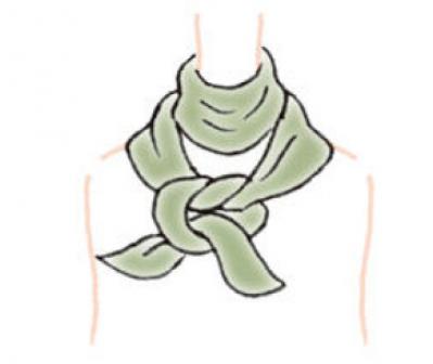 【スカーフの巻き方2選】ジャケットに合う！「チェーン チョーカー」と「ローズ結び」（サムネイル画像10）