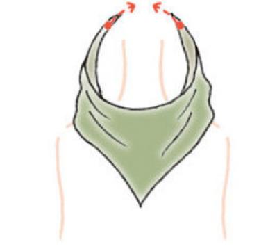 品良く優雅な定番スカーフの【巻き方2選】「オフタートル」と「アスコットタイ」（サムネイル画像3）