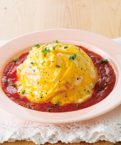 ご飯を包まないから簡単！ふわとろ「ドレスドオムライス」の作り方を伝授【卵料理のコツ】（サムネイル画像6）