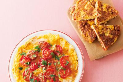 包まないから簡単！好きな素材で作れる「オープンオムレツ」【卵料理のコツ】