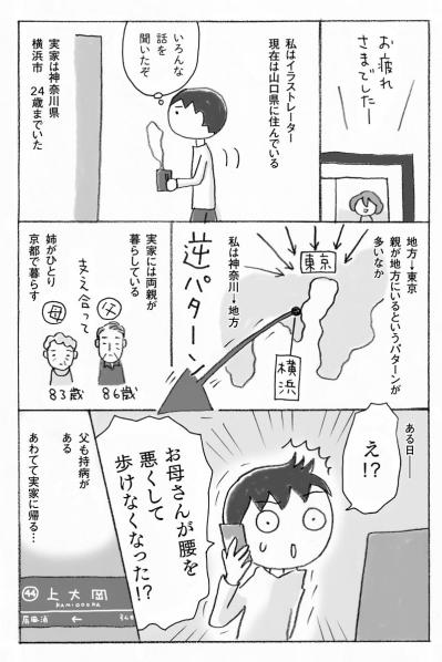 遠距離の親が突然体を壊したら？こうして介護は突然やってくる【親の介護とお金マンガ＃1】（サムネイル画像5）