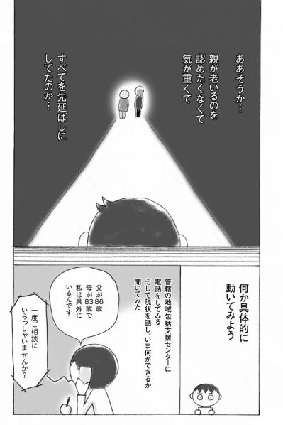 先延ばしにしがちな親の介護問題。認定調査の前に忘れちゃいけないコト【親の介護とお金マンガ＃5】（サムネイル画像3）