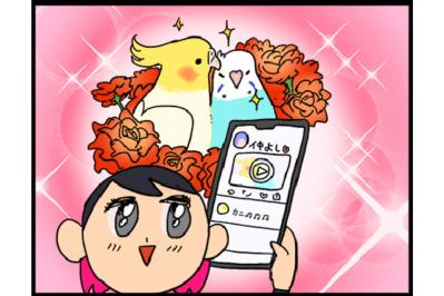 【鳥マンガ＃9】他のインコの動画を見てると、家の鳥にめちゃ怒られる！？