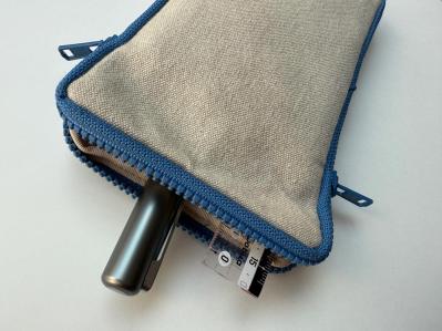 とにかく平たい！【つくしペンケース】リネン100%帆布で手触り抜群「文具をすっきりひとまとめ」（サムネイル画像5）