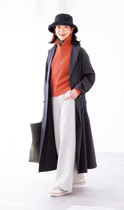 2025年最旬！50代以上におすすめの【ロング丈の春アウター】3選。寒い日、暖かい日の着回しのコツも紹介（サムネイル画像7）