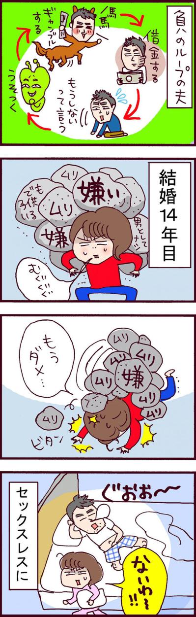 クズ夫を背負って14年…涙も枯れ果てた妻に届いた一通のメール【なぜりこ #49】（サムネイル画像2）