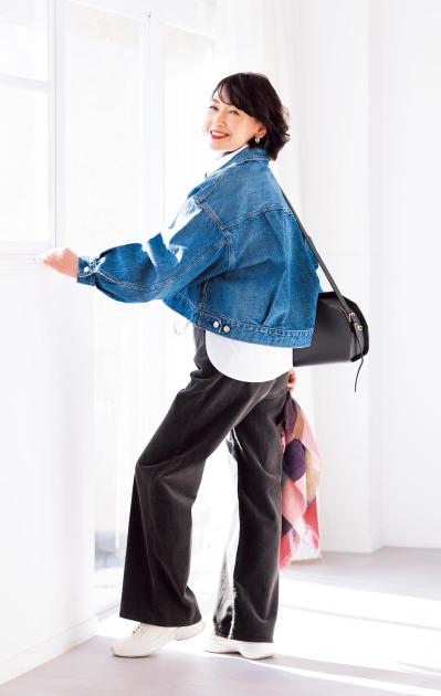 人気スタイリスト・岡部久仁子さんおすすめ！ 今風のシルエットになる【ショート丈の春アウター】3選（サムネイル画像8）