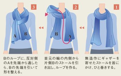 シンプルな服に華を添えてくれる【ストール＆スカーフ】4選。寒暖差の調整にもお役立ち（サムネイル画像9）
