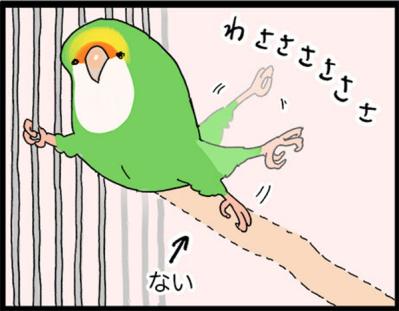 【鳥マンガ＃20】止まり木の配置を変えたときのインコがかわいい／鳥飼いさんのささやかな幸せ（サムネイル画像6）