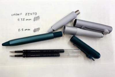 品切れになるほど人気のボールペン【uniball ZENTO（ユニボール ゼント）】は、濃い色とやわらかな筆感が印象的（サムネイル画像5）