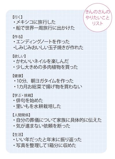 築50年の団地に住む【人気ブロガー・きんのさん】のやりたいことリスト100「なりたい自分に近づけています」（サムネイル画像3）