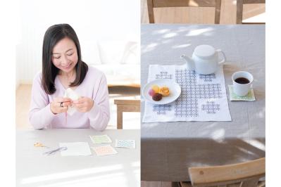 【脳活】にもぴったり！巷で人気の「刺し子キット」で暮らしの中にワクワクをプラス