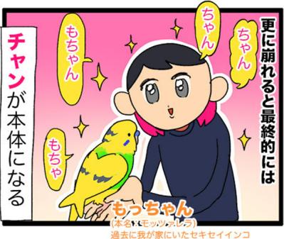【鳥マンガ＃26】インコが人間より大きかったら妄想／共感！ペットの呼び方あるある（サムネイル画像7）