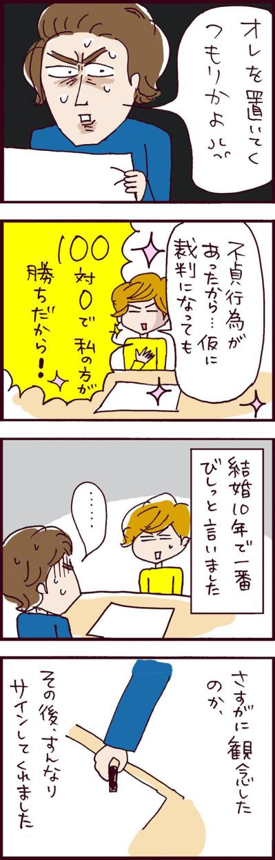 は？！そこ！？離婚に納得した元夫の心配は「いつまでしてもらえるの？」【なぜりこ#100】（サムネイル画像2）