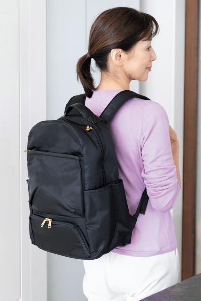 暑い日の買い物も涼やかに！「保温保冷 買い物らくらくリュック」旅行もアウトドアにも（サムネイル画像2）