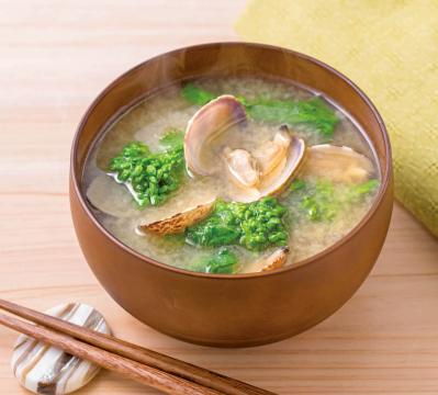 マルコメ社員もやっている！あさりと菜の花たっぷりの【みそ汁レシピ】だし汁の保存方法も紹介（サムネイル画像2）