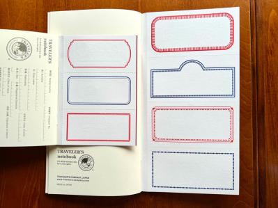 リフィルに綴じ込みのメッセージカード（サムネイル画像）