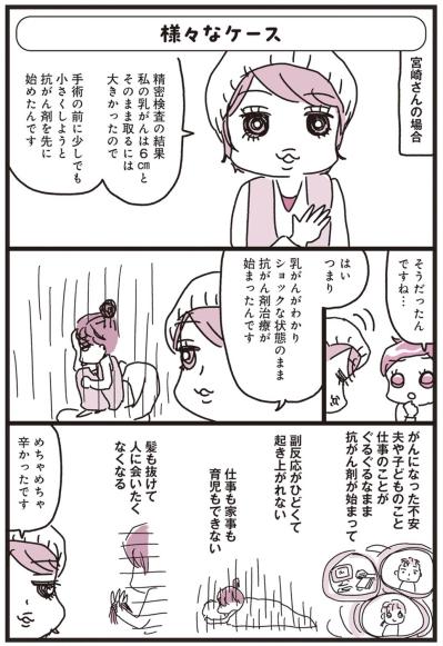 治療の順番、内容は人それぞれ…【乳がんにまつわるお金マンガ＃8】（サムネイル画像4）
