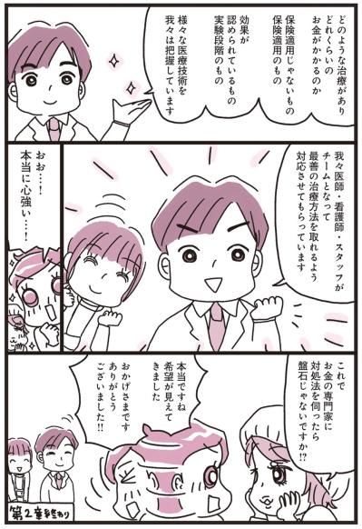入院1日何千円の医療保険では治療費はまかなえない!?【乳がんにまつわるお金マンガ＃9】（サムネイル画像5）