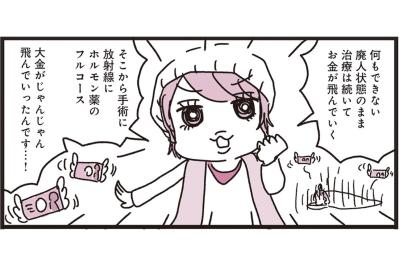 治療の順番、内容は人それぞれ…【乳がんにまつわるお金マンガ＃8】