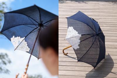 唯一無二のレースを使った日傘とは？夏日もお出かけが楽しくなる涼感グッズ【2選】