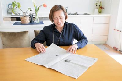 【近藤典子さん】おすすめ！ 新聞紙で簡単にできて使い勝手◎の「二重底の新聞BOX」の作り方