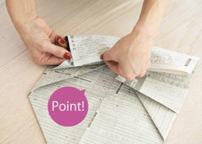 【近藤典子さん】おすすめ！ 新聞紙で簡単にできて使い勝手◎の「二重底の新聞BOX」の作り方（サムネイル画像11）