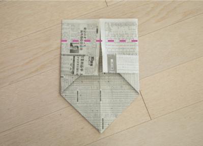 【近藤典子さん】おすすめ！ 新聞紙で簡単にできて使い勝手◎の「二重底の新聞BOX」の作り方（サムネイル画像9）