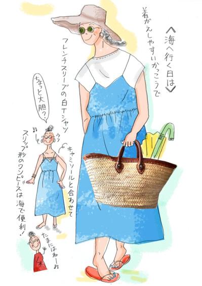 「夏の白シャツ ベストテン！」70歳のイラストレーター 本田葉子さんのゴキゲンな着回しとは？（サムネイル画像3）
