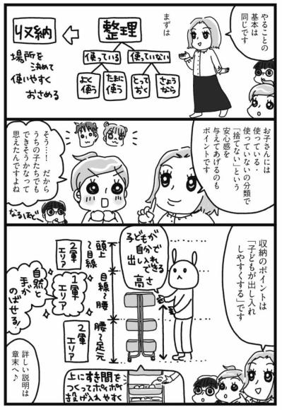 家族に片付けさせたい人必見！ポイントは”捨てない”安心感【片づけマンガ#18】（サムネイル画像3）