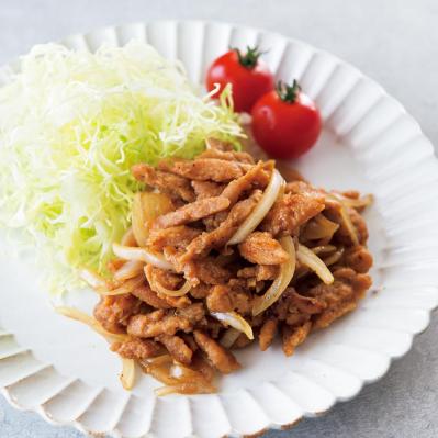 大豆ミート、これならいける！初めてでもおいしく作れる【大豆ミートのしょうが焼き】レシピ（サムネイル画像6）