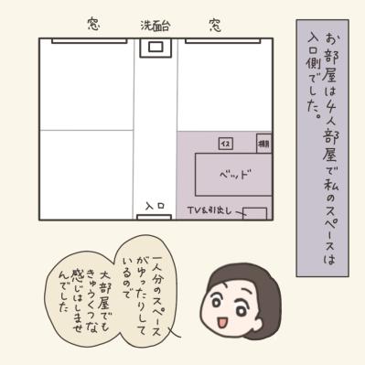 非日常空間！まるでホテルライクな入院生活がスタート【実録！40代婦人科トラブル＃27】（サムネイル画像11）