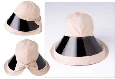 夏のお出かけ時、紫外線から全顔を守る！女優ハット風「コットンバイザーハット」のおすすめポイント（サムネイル画像5）